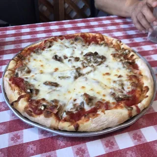 Sausage and Mushroom Pizza