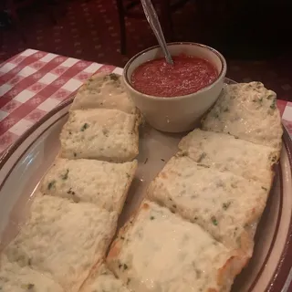 Garlic Bread with Tomato Sauce