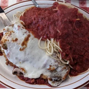 Chicken parmigiana