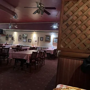 Inside of restaurant