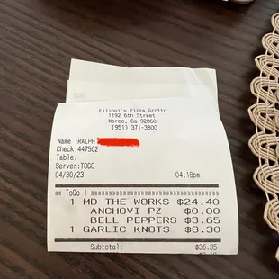 Bell peppers costing $3.65 to add to a pizza when I asked for a substitute.