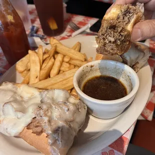 French dip sandwich