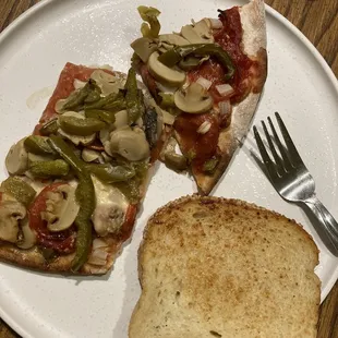 Special and garlic bread