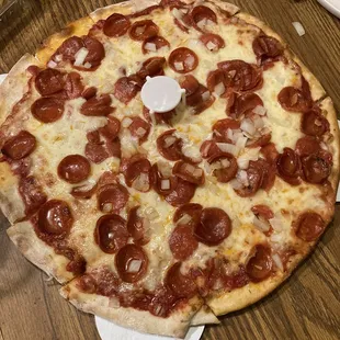 Pepperoni pizza