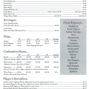 menu page 1
