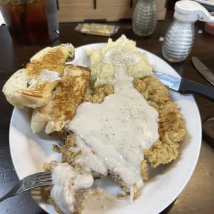 Chicken fried steak!