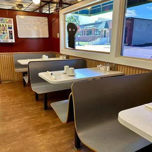 interior, sushi and sashimi