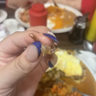Wax paper or cooked onion husk?
