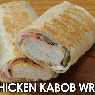 Chicken Kabob Wrap