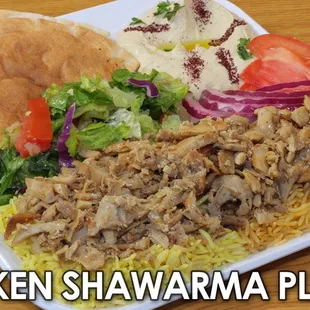 Chicken Shawarma Plate