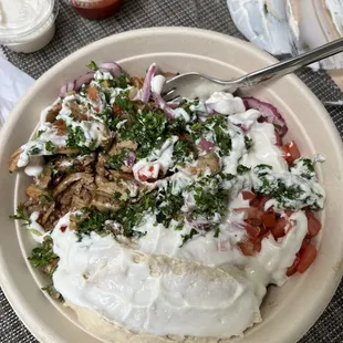 chicken shawarma bowl