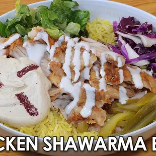 Chicken Shawarma Bowl