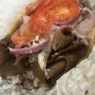 gyros sandwich