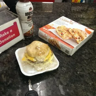 Lunch and breakfast right before your eyes.