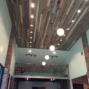 Ceiling. Very country