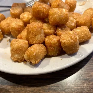 Tater tos with the sandwiches