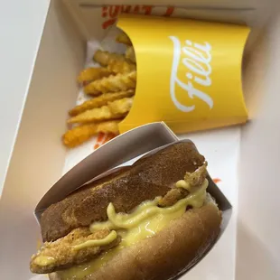 Chicken Fil Z Burger