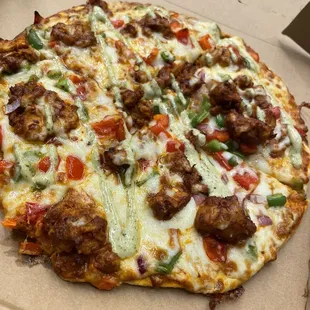 Chicken Tikka Pizza