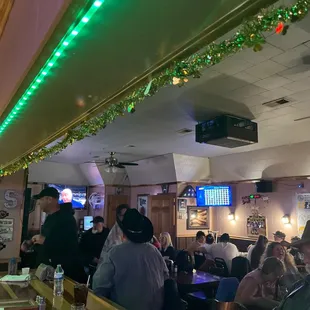 Saturday night karaoke
