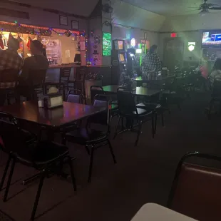 Bar Area and seating