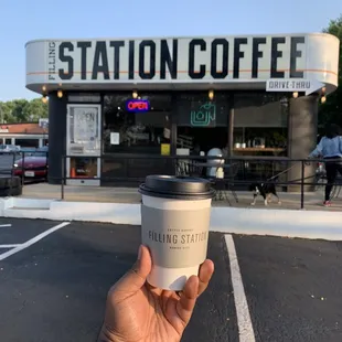 Latte with oat milk
