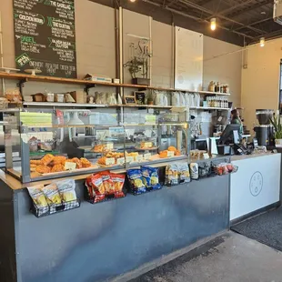 Pastry and cashier