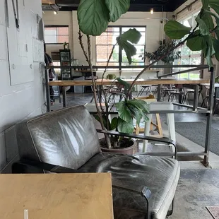 View from a chair by the door