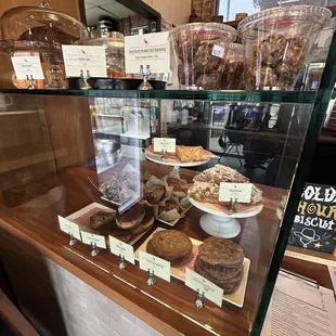 Pastry Display by the counter