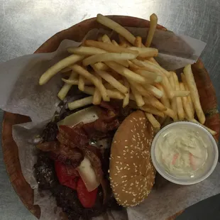 Rodeo Burger Basket