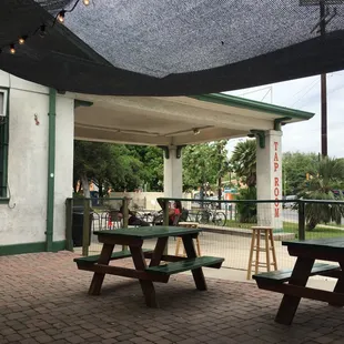 Cute patio! Super chill!