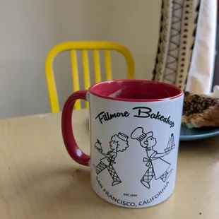 The infamous mug that brought us here. Adorable!