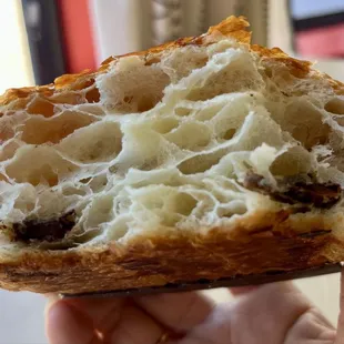 Inside the chocolate croissant 1/8/25