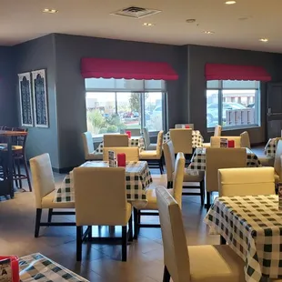 interior, sushi and sashimi