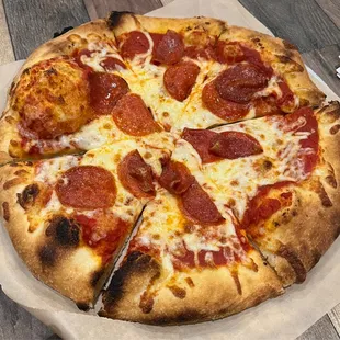 Pepperoni pizza