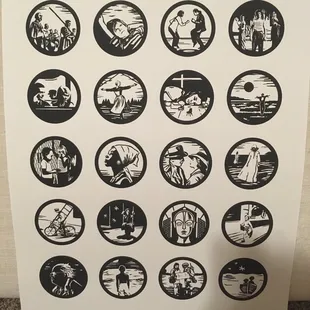 Cool screen printed posters for free for a limited time for celebrating ten yrs of film as art