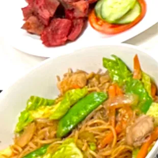 Tocilog n Pancit Canton