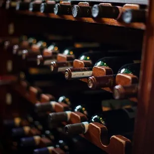A vast wine cellar of over 100 fine Italian Wines