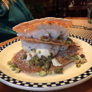 Deconstructed cannoli...no words. This was a complimentary treat from our wonderful server.