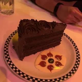 Slice-Chocolate Truffle Cake