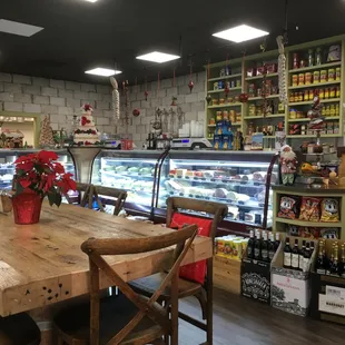 The market/deli at Filomena’s