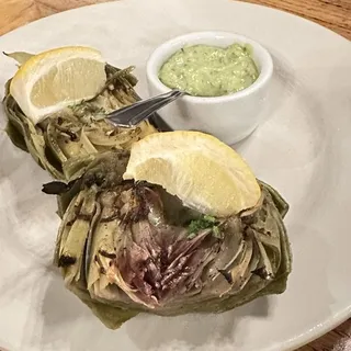 Fresh Grilled Artichokes