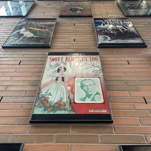 Old music posters in the Filson expansion