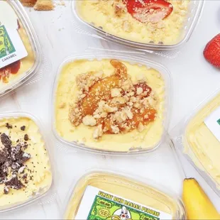 Filthy Rich Banana Pudding is here to satisfy beyond expectation!We specialize in multiple flavors you'll wanna explore. CALL (562) 578-7276