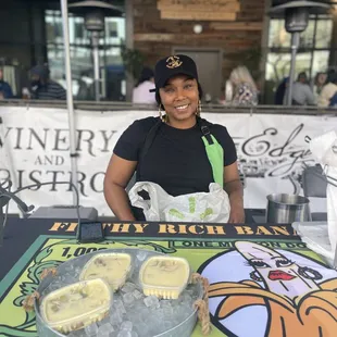 Owner/Operator La Tanya Ward.
Full of love for the people &amp; ready to serve the community &amp; customers alike!