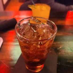 Gingerale with cranberry