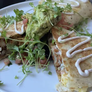 Seafood Quesadilla