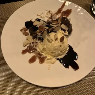 Flourless Almond Joy Cake