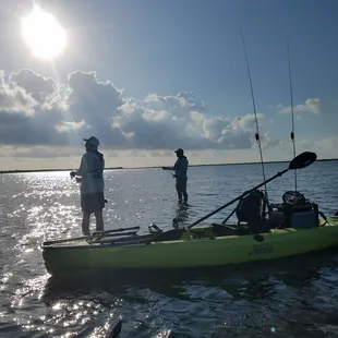 Beautiful morning fishing, Mike is a great guide