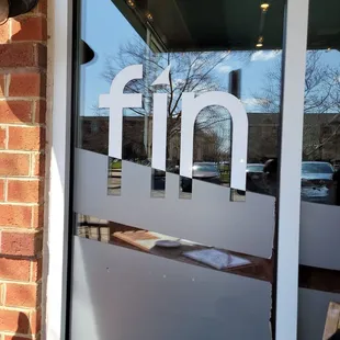 the front door of a restaurant