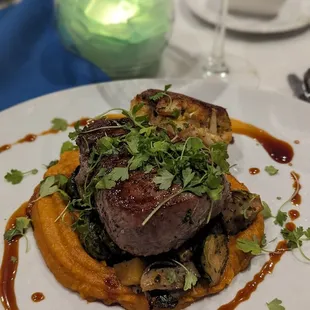 steak, food